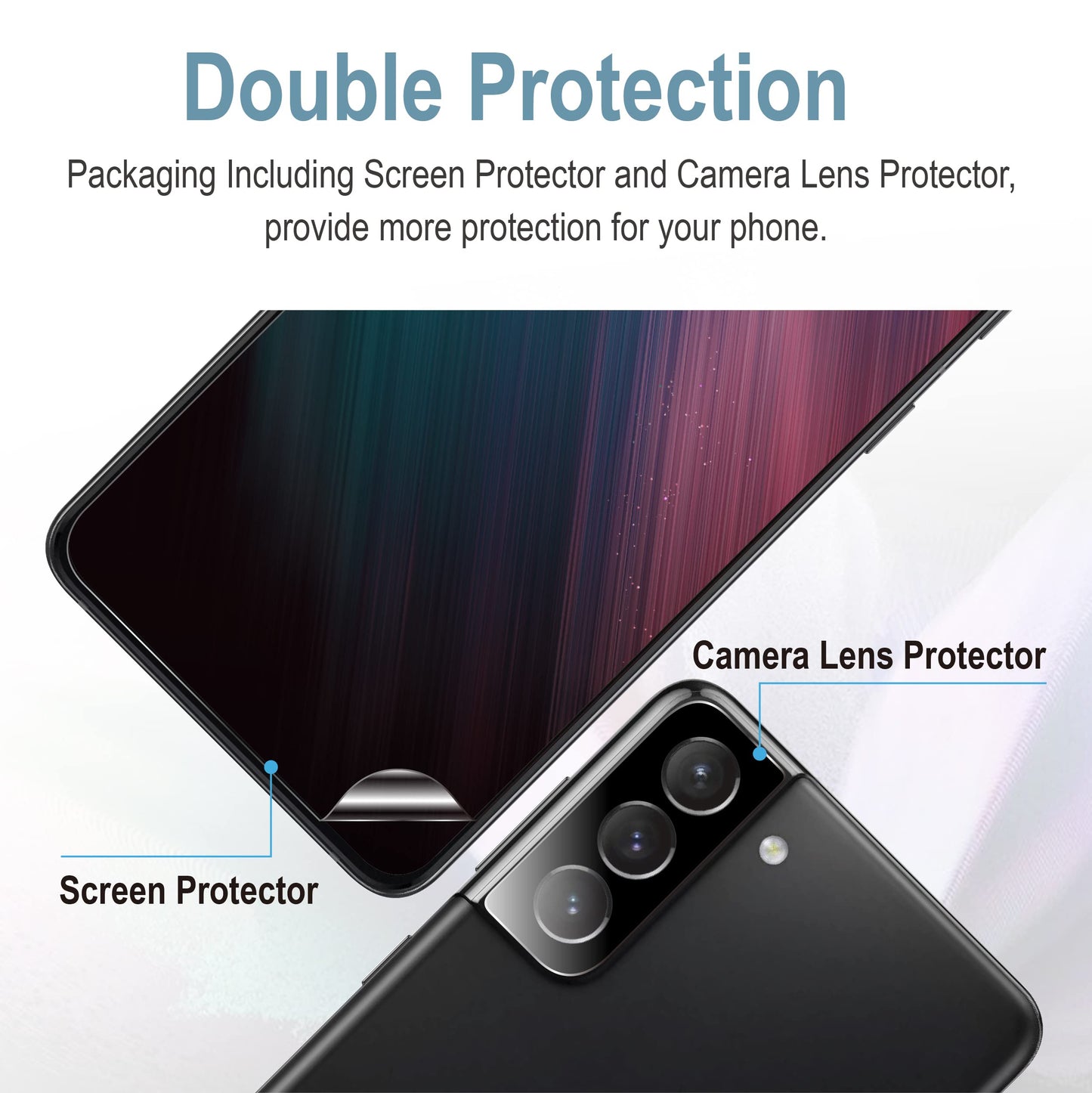 AACL 3-Pack for Samsung Galaxy S25 Ultra Screen Protector Tempered Glass, 9H Glass for S25 Ultra Screen Protector 5G, [Fast Alignment Tool] [Bubble Free] [6.9 Inch]