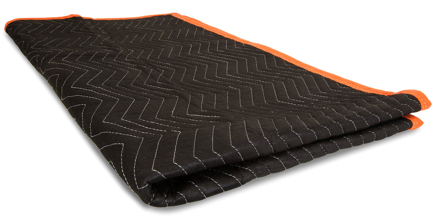 WEN 272812 72-Inch by 80-Inch Heavy Duty Padded Moving Blankets, 12 Pack