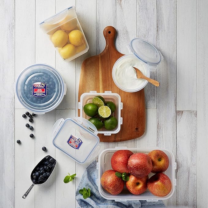 LOCK & LOCK Easy Essentials Food Storage lids/Airtight containers, BPA Free