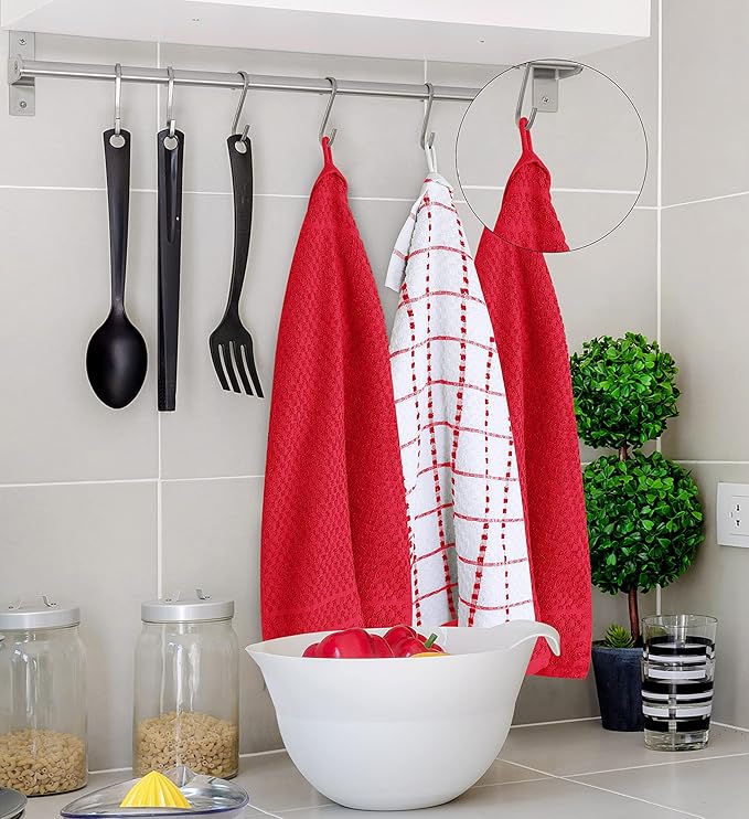 Utopia Towels - Kitchen Towels 12 Pack, 15 x 25 Inches, 100% Ring Spun Cotton