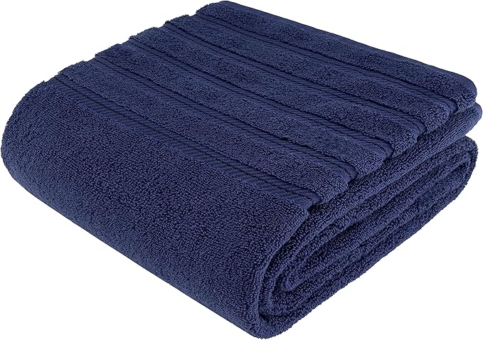 American Soft Linen 35x70 Jumbo Large Bath Towel, 600 GSM 100% Cotton Turkish