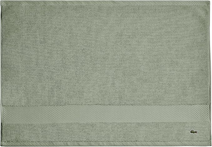 Lacoste Heritage 100% Supima Cotton Tub Mat, Premium Super Soft Bath Towel
