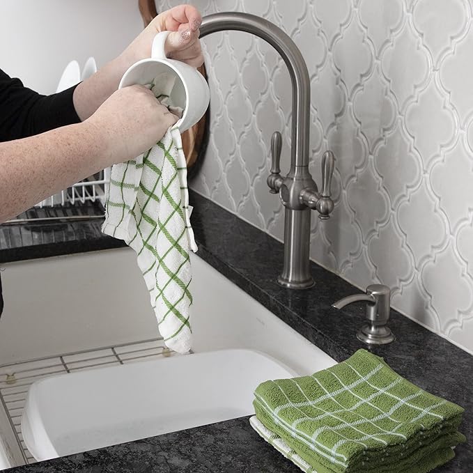 Ritz Premium 3-Pack Kitchen Towel & 6-Pack Dish Cloth Set
