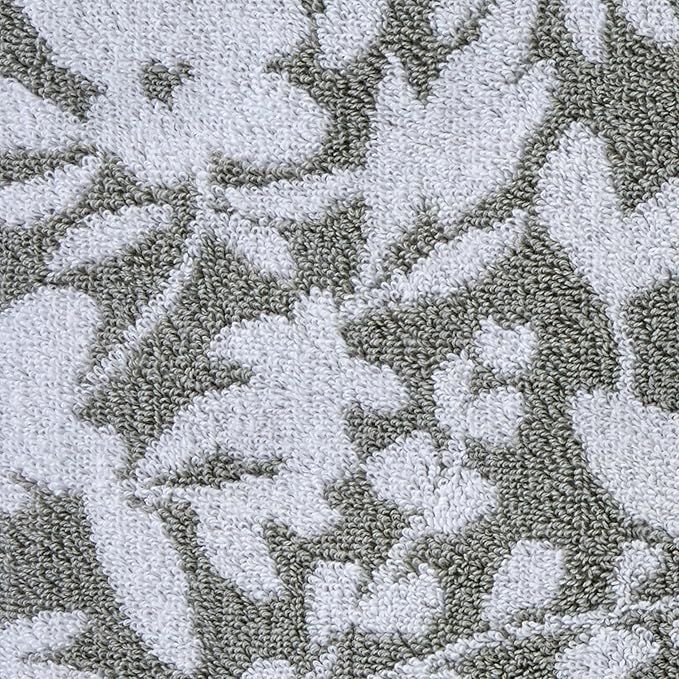SKL Home Bedford Floral 100% Cotton Premium Bath Towel, 600 GSM, Soft &