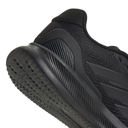 adidas Unisex Kids RUNFALCON 5 Shoes Junior, Core Black/Core Black/Core Black, 4 UK