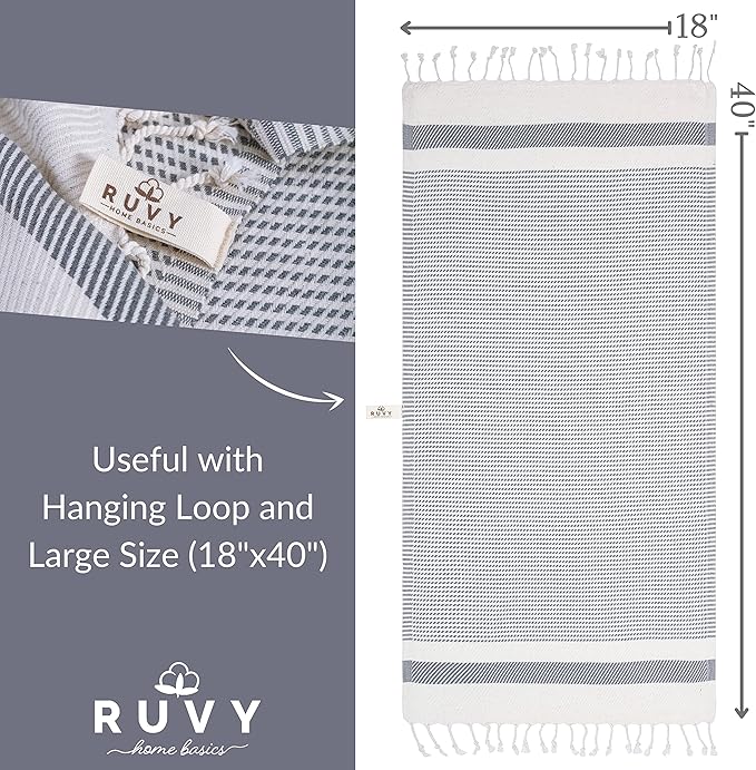 Ruvy Home Basics Turkish Hand Towels