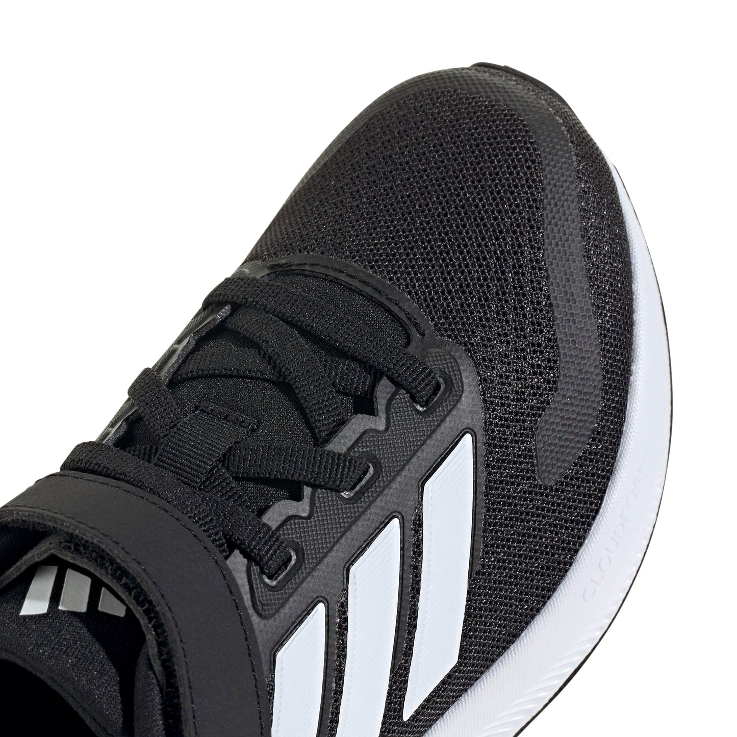 adidas RUNFALCON 5 Shoes Kids Running, Core Black/Cloud White/Cloud White, 2.5 UK