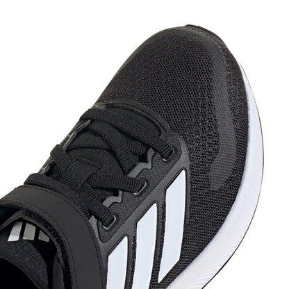 adidas RUNFALCON 5 Shoes Kids Running, Core Black/Cloud White/Cloud White, 2.5 UK