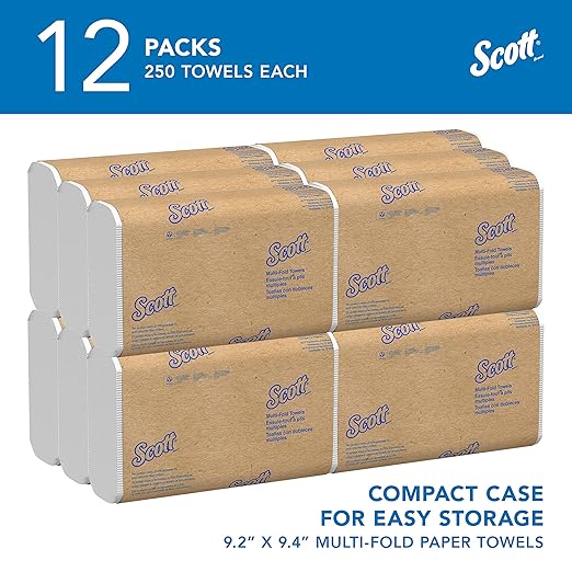 Scott Professional Universal Multifold Paper Towels, Absorbency Pockets