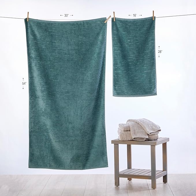 SKL Home CloudSoft Cotton Luxury Hand Towel 2pc Set