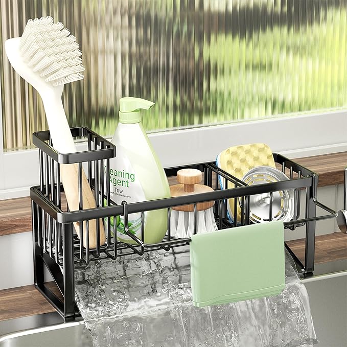 SWTYMIKI Sponge Holder for Kitchen Sink