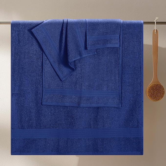 GLAMBURG Ultra Soft 8-Piece Towel Set