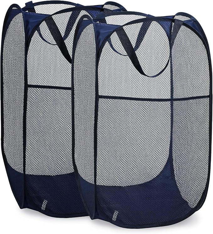 Handy Laundry Collapsible Mesh Pop Up Hamper