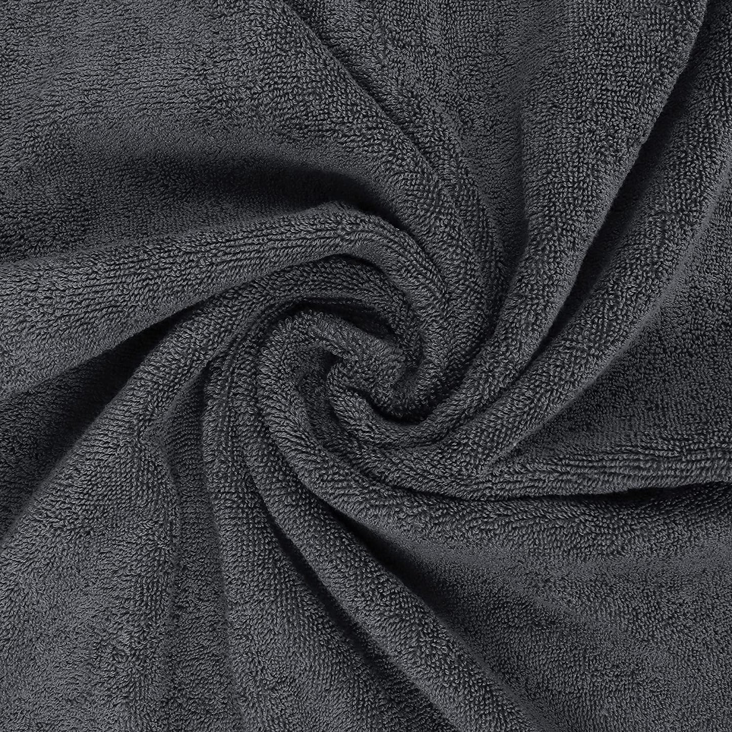 Utopia Towels - 4 Piece Bath Towels Set (69 x 137 CM) - Premium 100% Ring Spun Cotton - Quick Dry, Highly Absorbent, Soft Feel Towels, Perfect for Daily Use (Grey)