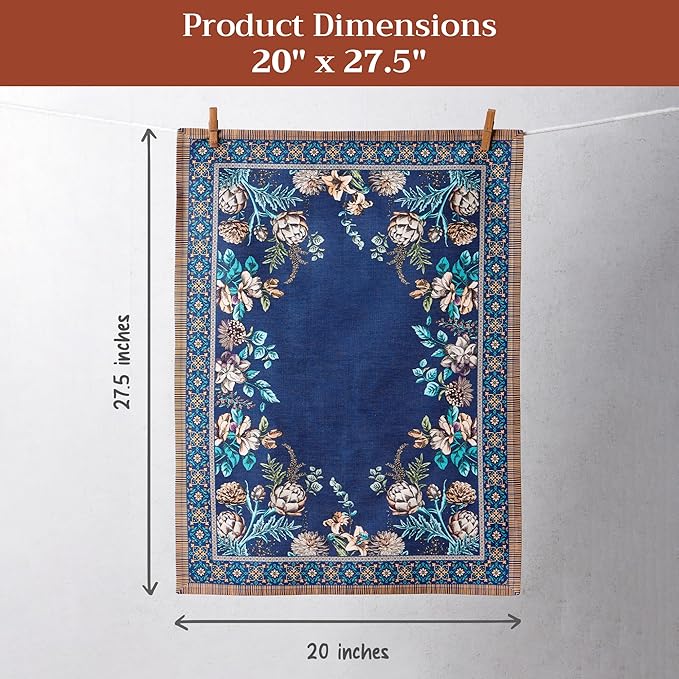 Maison d' Hermine Kitchen Towel 100% Combed Cotton Premium Easter Dishtowel