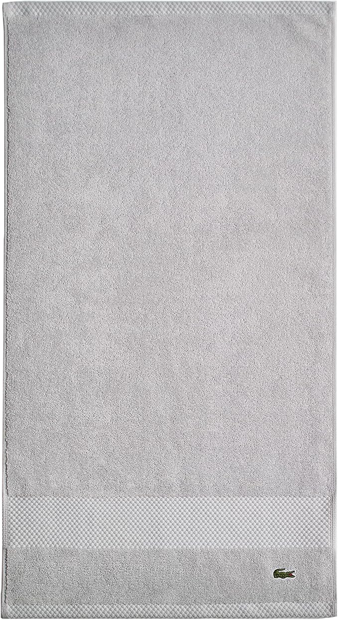 Lacoste Heritage 100% Supima Cotton Hand Towel, Premium Super Soft Bath Towel