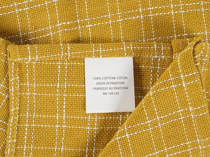 KAF Home Assorted Flat Kitchen Towels | 100% Cotton