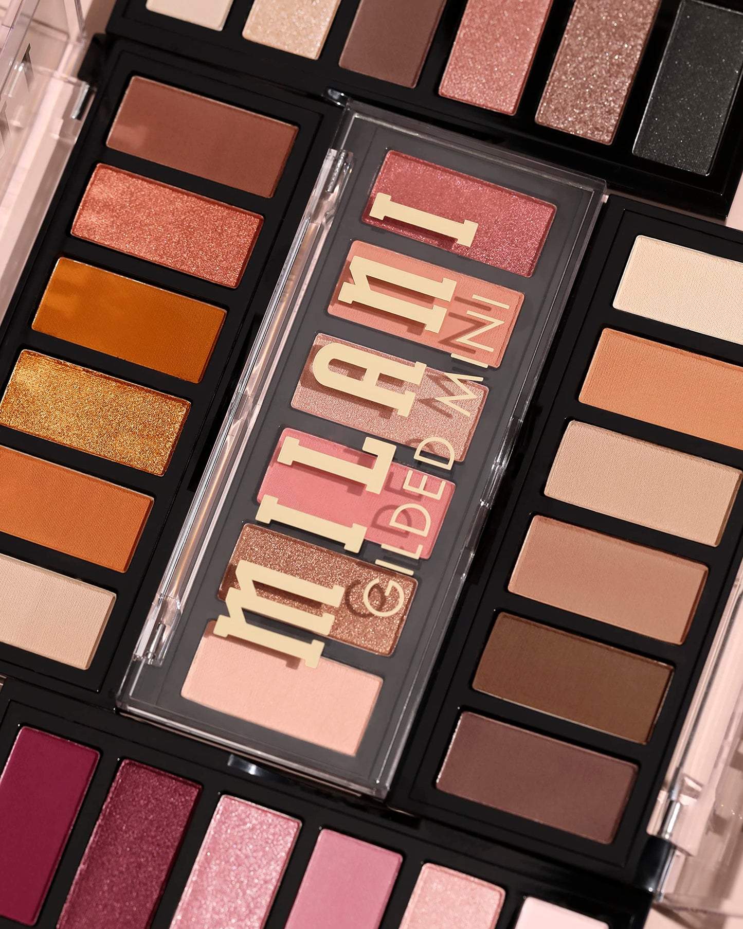 Milani Gilded Mini Eyeshadow Palette with 6 Matte & Shimmer Hues - The Wine Down
