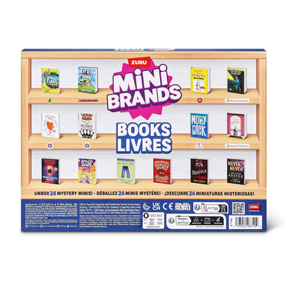 Mini Brands Books Advent Calendar by ZURU, Collectible Seasonal Toys for Girls, Boys, and Collectors