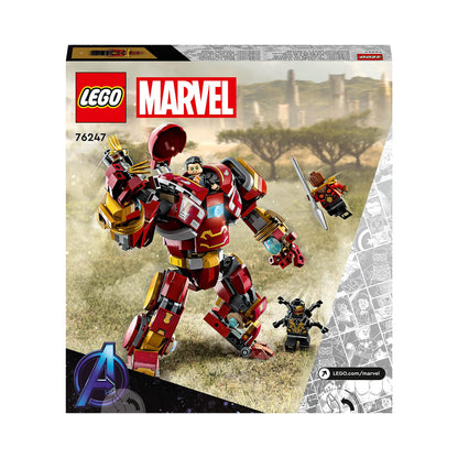 LEGO Marvel The Hulkbuster: The Battle of Wakanda Action Figure, Buildable Toy with Hulk Bruce Banner Minifigure, Avengers: Infinity War Set for Kids, Boys & Girls 76247