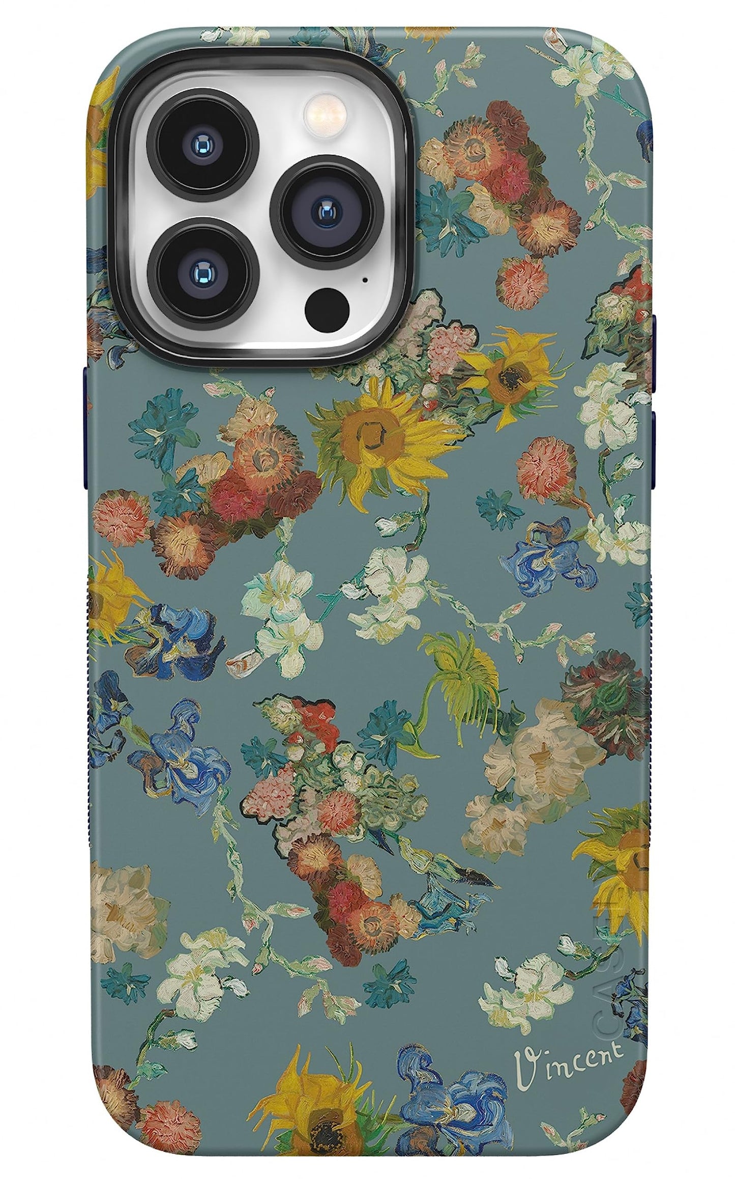Casely iPhone 14 Pro Case | Opposites Attract | Day & Night Mountains | Compatible with MagSafe | Bold Protective Design