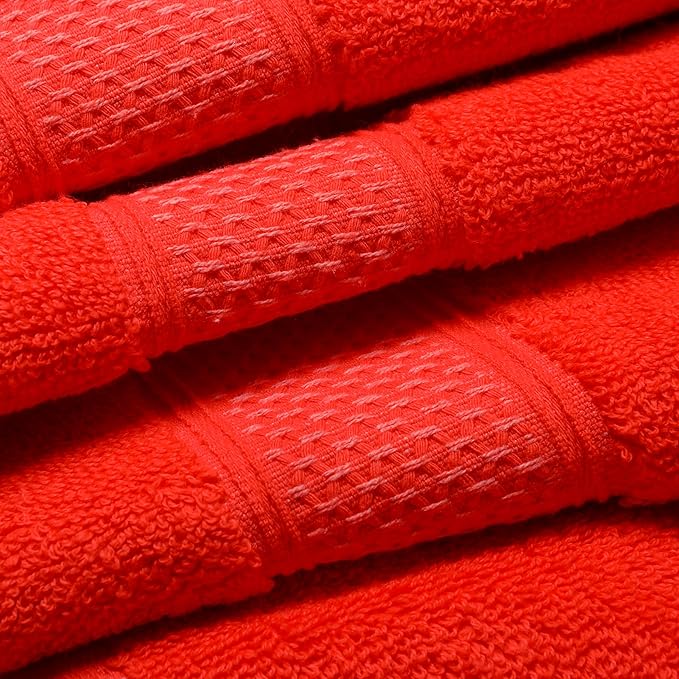 Cotton Bath Towels Set, 2-Piece Set Super Absorbent Quick Drying, Suitable