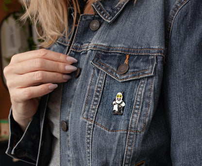 Terrifier 2 Art The Clown Enamel Pin | Badge Accessories For Lanyard, Backpack, Clothes