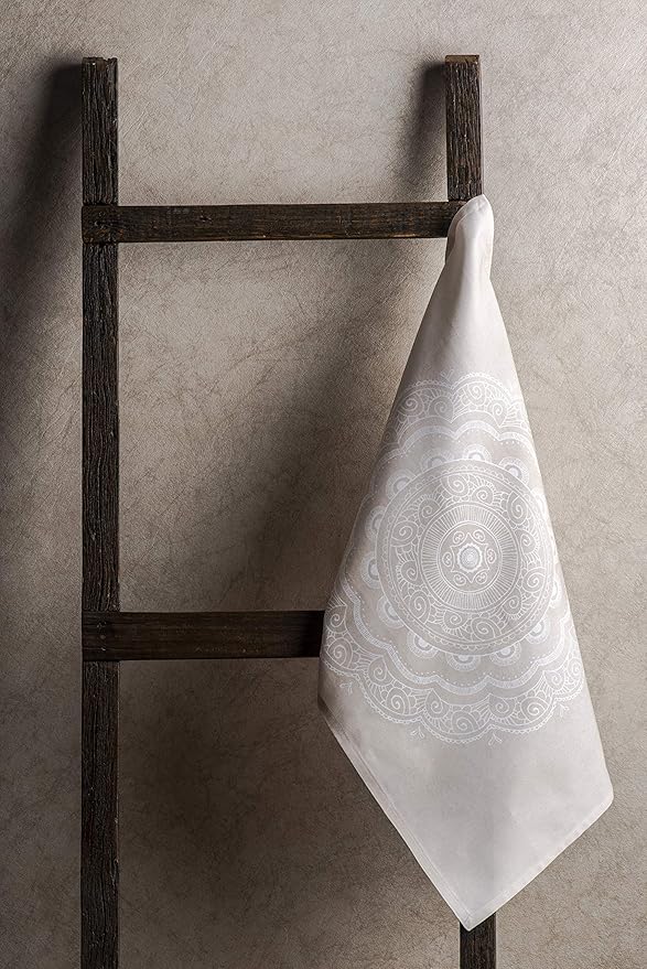 Maison d' Hermine Kitchen Towels Set of 3 100% Cotton 27.50" x 20" Reusable