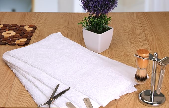 Utopia Towels, Salon Towel, 16 by 27 Inches, Highly Absorbent Cotton Towels