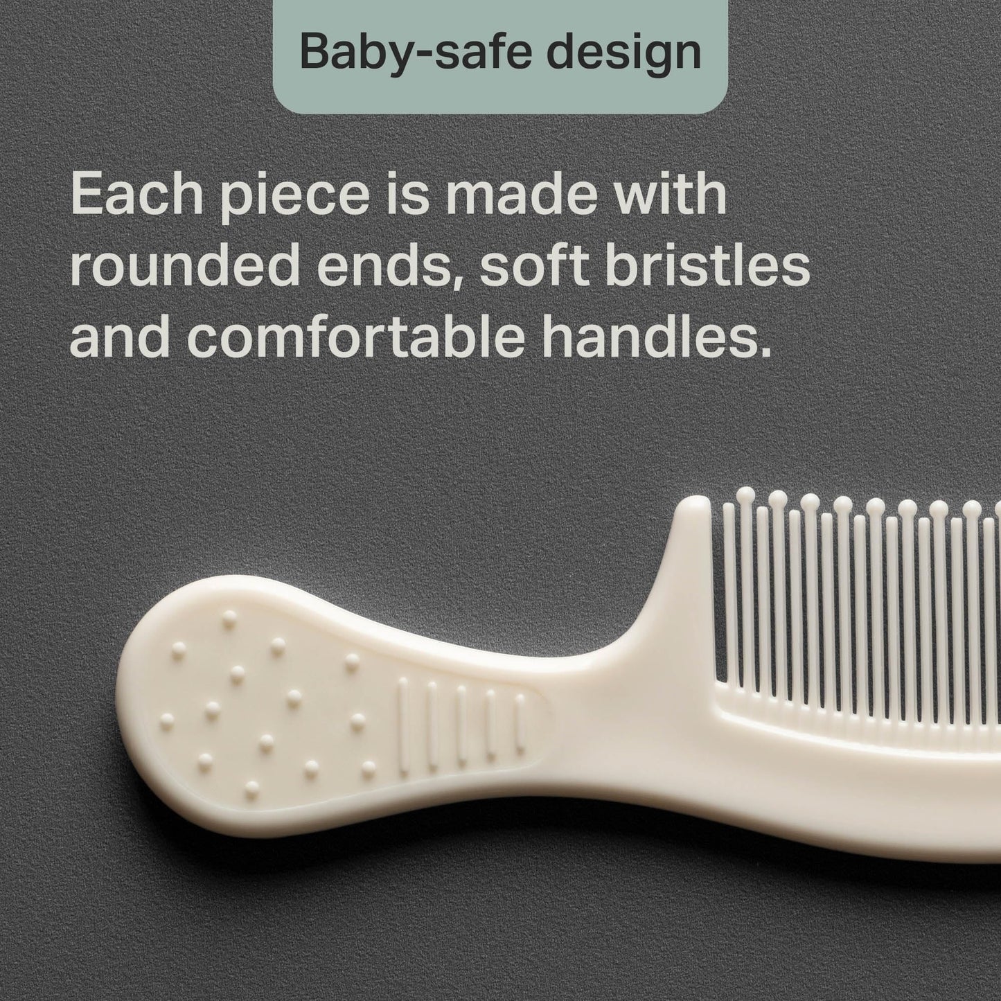 Tommee Tippee Baby Healthcare and Grooming Kit, 9X Essential Newborn Care Items for Home and Travel, Wipe-Clean and Waterproof Travel Case