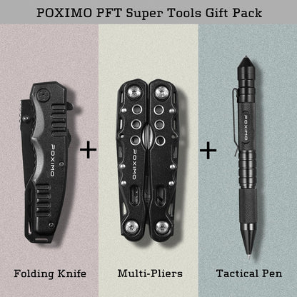 Birthday Gifts, Multitools Gift Set "Happy Birthday" for Birthday, Stocking stuffers Multit-tools Set with Multi-Pliers, Pocket Knife, Tactical Pen, Birthday Gift for Men Women(HAPPY BIRTHDAY)
