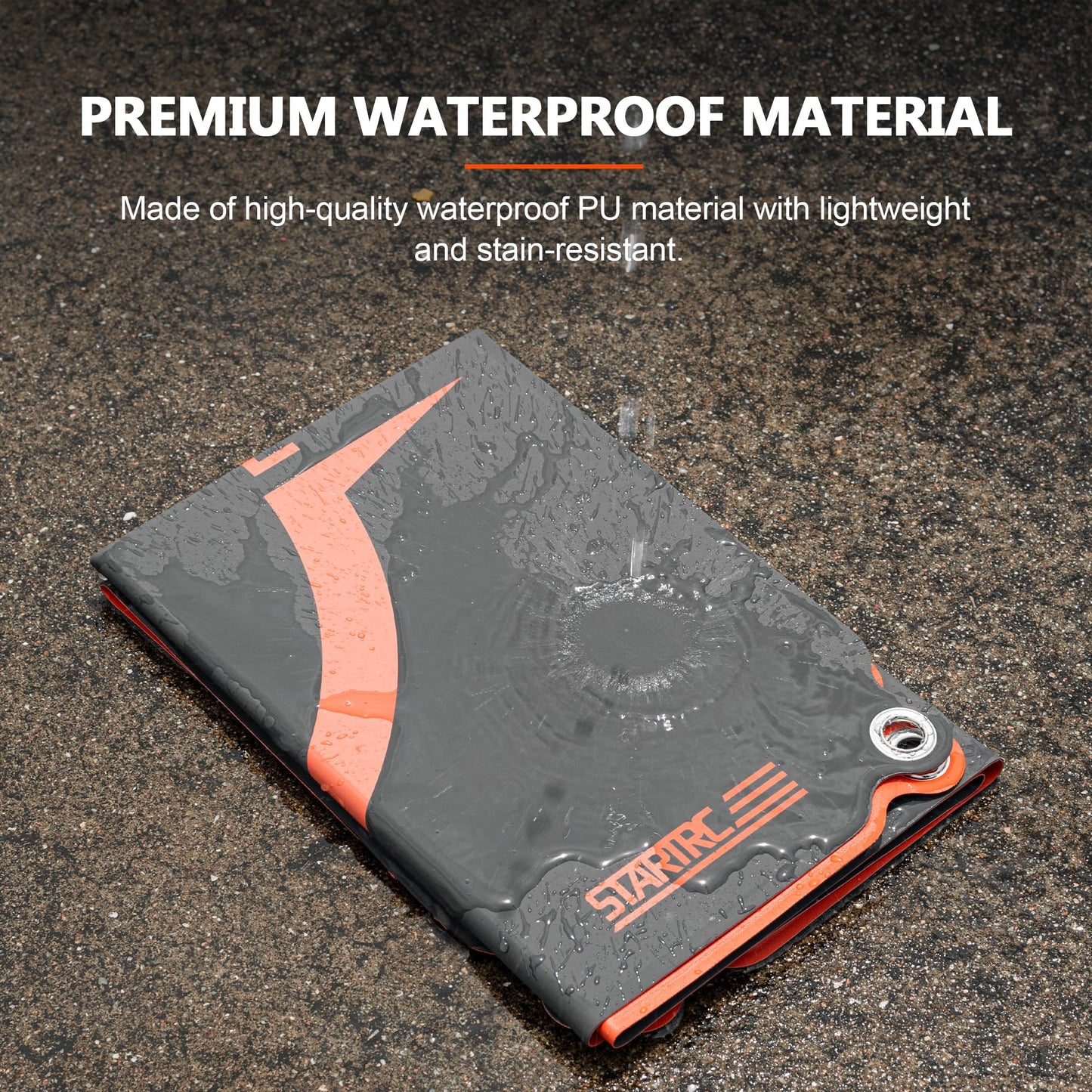 STARTRC Drone Landing Pad Pro, Waterproof Portable Helipad for DJI Neo/Mini 4 Pro/Mini 4K/Mini 2 SE/Avata 2/Air 3/Mini 3 Pro Drone Universal(22-inch/55cm)