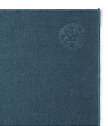 Manduka eQua Hot Yoga Mat Towel - 72" Instant Moisture Activated Grip Ultra Soft Microfiber Quick Dry, Daily Use Ready Lightweight, Travel Friendly Mat Layer 72 x 26.5 inches