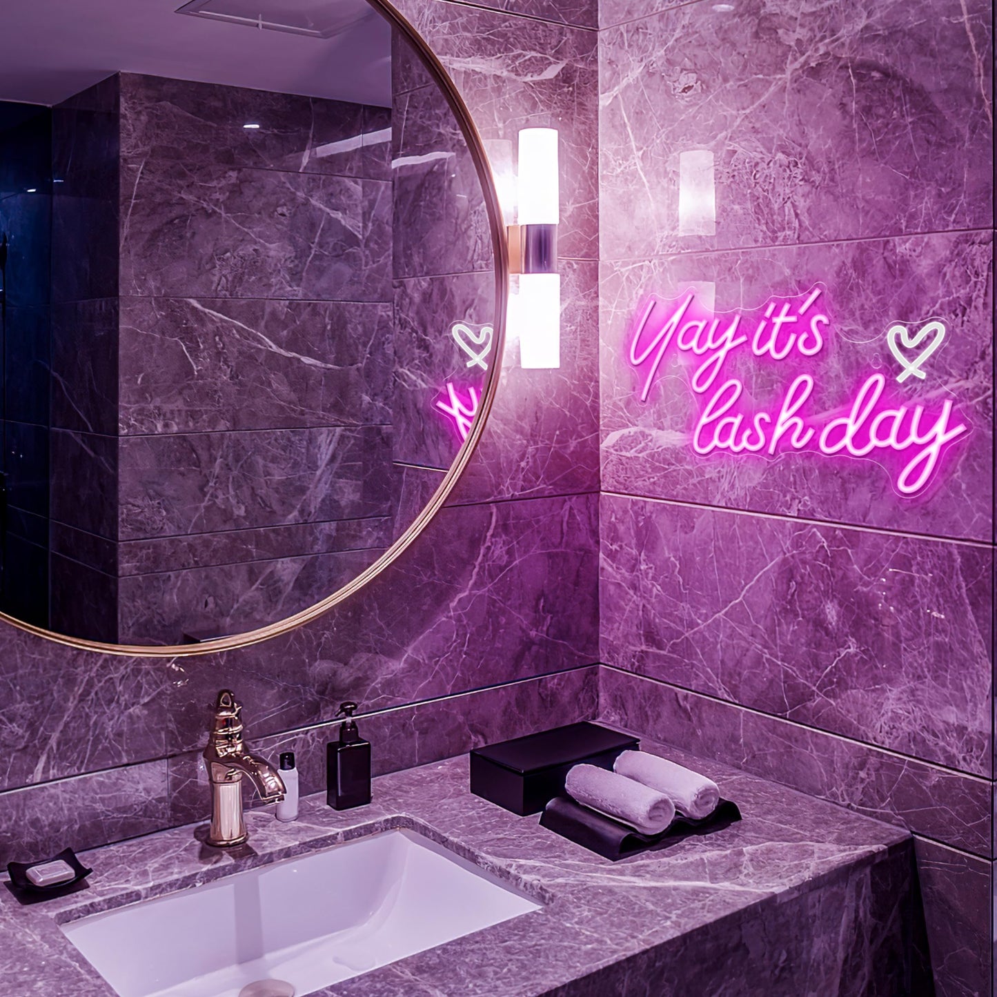 You're Like Really Pretty Neon Sign, Pink Neon Sign for Wall Decor | You're Like Really Pretty Sign for Girls Bedroom, Party, Salon - Best Gifts for Birthday, Christmas