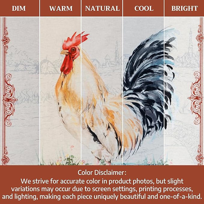 Maison d' Hermine Kitchen Towels Set of 2 100% Cotton 27.50" x 20" Reusable