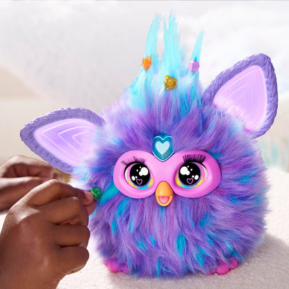 Furby Electronic Plush Toy with Sounds for Kids, Plush Toys, Interactive Talking Furby Collectible, 15 cm/6 inch, Soft to the Touch