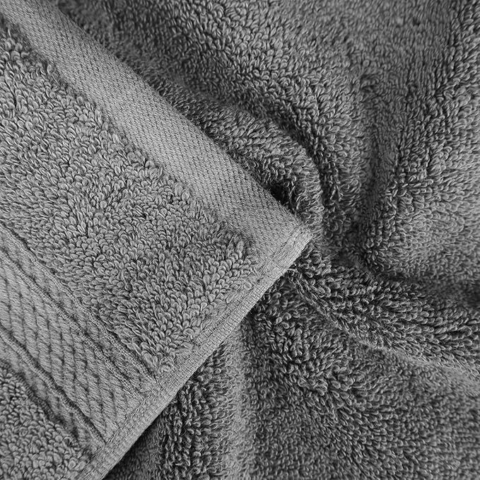 Superior Egyptian Cotton Pile 9 Piece Towel Set, Includes 3 Bath, 3 Hand