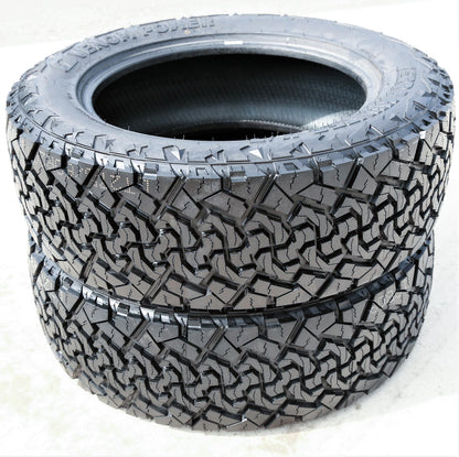 Venom Power Terra Hunter X/T XT All-Terrain Mud Light Truck Radial Tire-LT285/55R20 285/55/20 285/55-20 122/119S Load Range E LRE 10-Ply BSW Black Side Wall