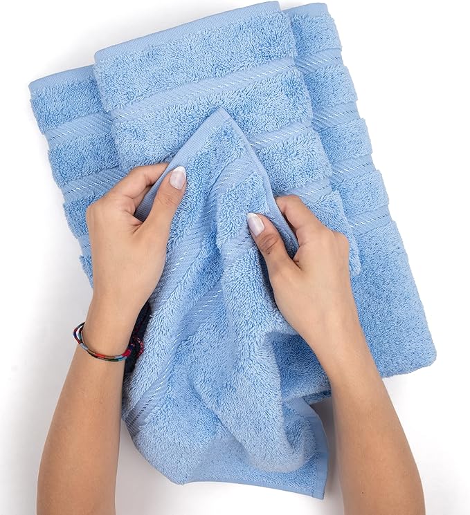 American Soft Linen 35x70 Jumbo Large Bath Towel, 600 GSM 100% Cotton Turkish