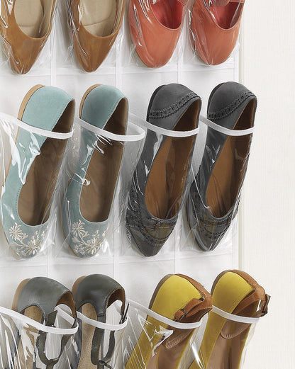 Whitmor 24 Pocket Over the Door Shoe Bag