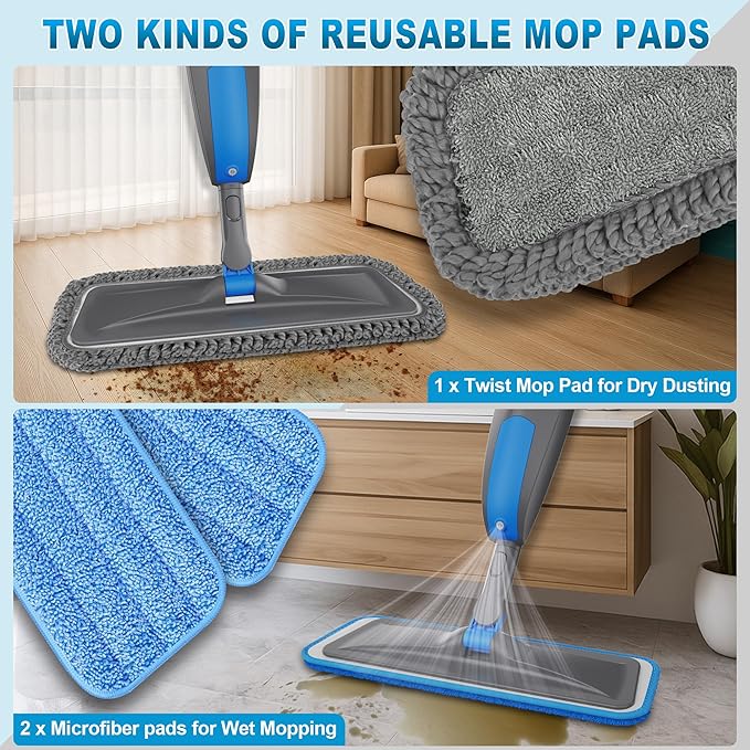Spray Mops for Floor Cleaning