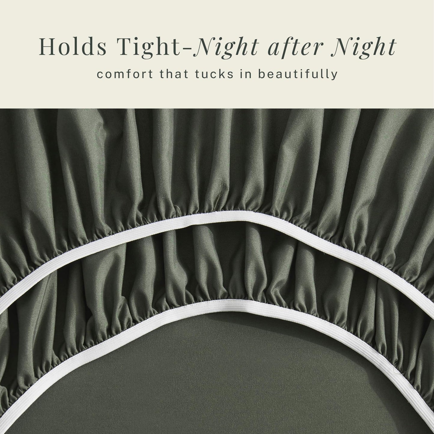 Hearth & Harbor Bed Sheets, Luxury Soft 6 Piece Bed Sheet Set Extra Deep Pocket Fitted Sheets Fits Mattress up to 21", Double Brushed Bedding Sheets & Pillowcases,