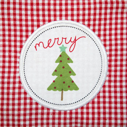 DII Women's Christmas Kitchen Apron Adjustable Adult Size for Cooking, Baking, Crafting & Entertaining, One Size, Merry Tree
