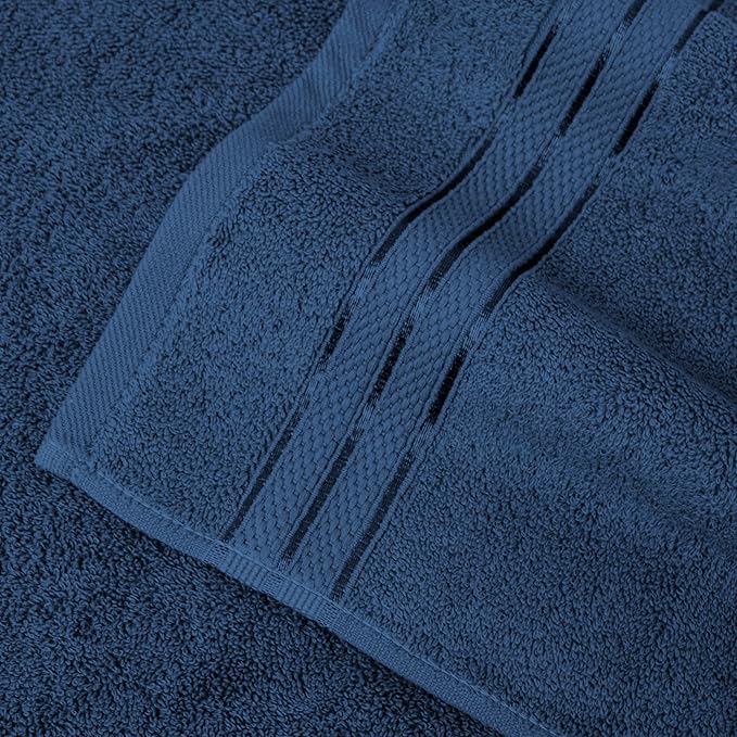 Elegant Comfort Three Line Popcorn Towel Set
