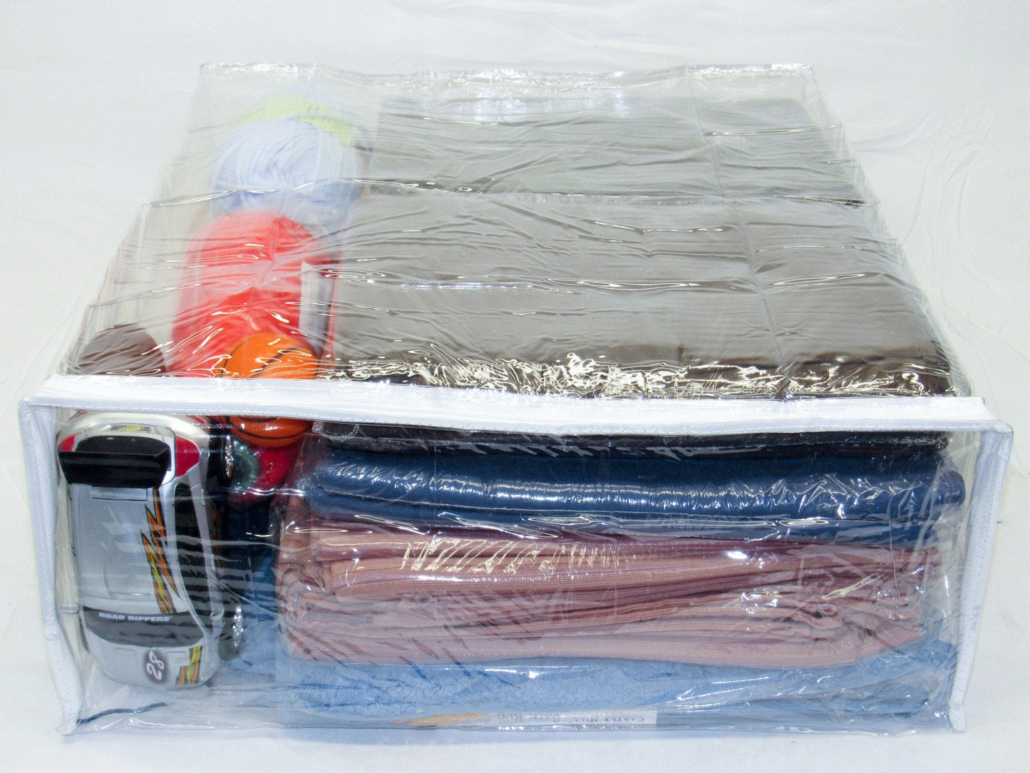 Oreh Homewares 5-Pack X-Large (20" x 23" x 8") Heavy Duty Vinyl Zippered Storage Bags (Clear) for Sweaters, Blankets, Comforters, Bedding Sets (15.9 Gallon)