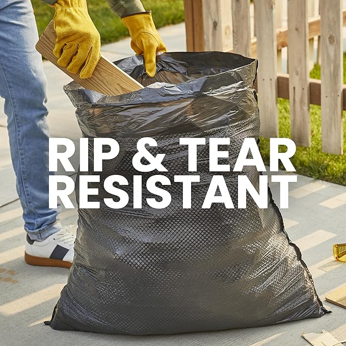 Glad ForceFlex Heavy Duty Large Trash Bags, Hold 80+ lb, 30 Gal, 25 Ct