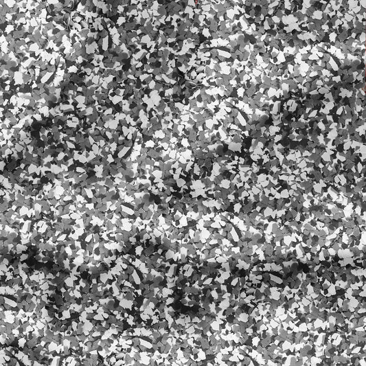 Fabbay 18KG/ 40 Lb Blend Decorative Color Chips Concrete Floor Coatings Paint Flakes for Garage Floor Paint Interior and Exterior Walls Floors, Black, White, Gray