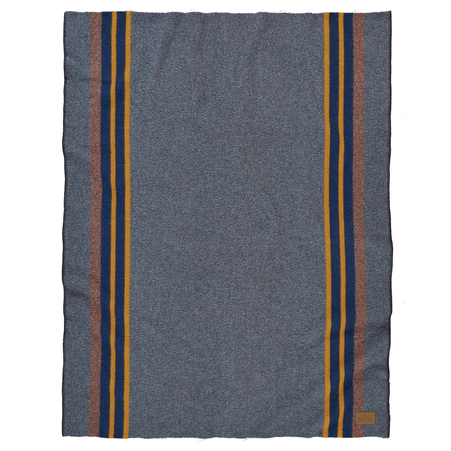 Pendleton Yakima Throw 54" x 66" - Wool Cotton, Soft and Durable Wool Throw for Home and Travel - Lake