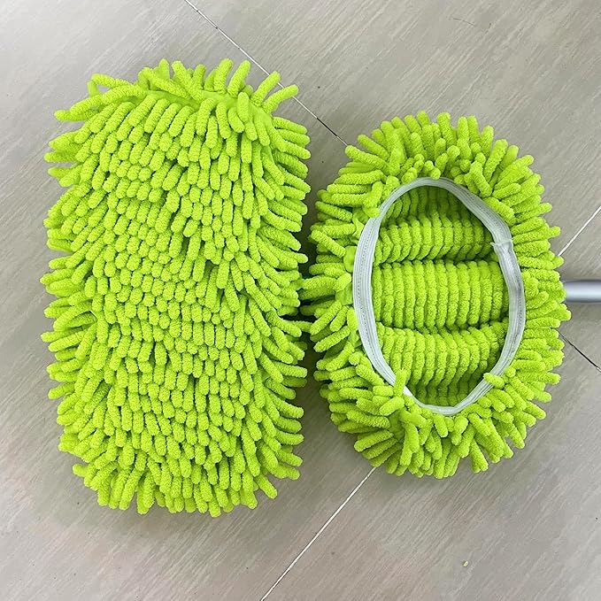 4PCS 10''~12'' Microfiber Dust Mop Pads Compatible