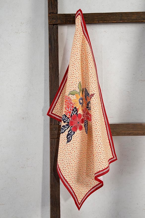 Maison d' Hermine Kitchen Towels Set of 3 100% Cotton 20" x 27.5" Reusable